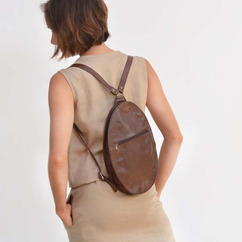 Rachel Leather Crossbody Bag