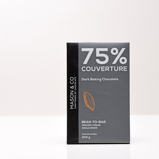 75% Couverture Dark Vegan Baking Chocolate