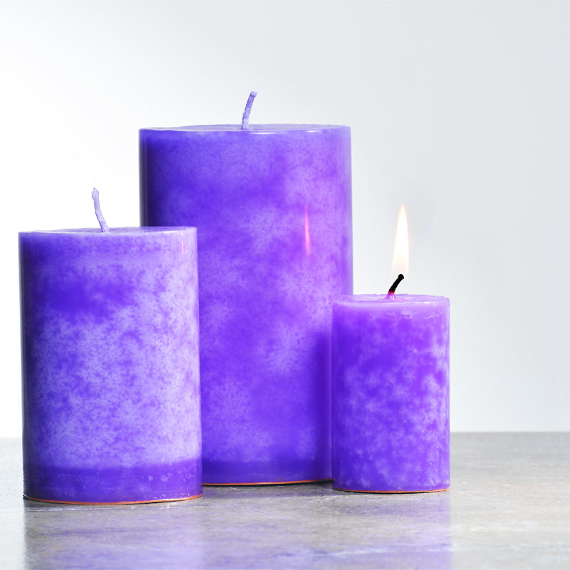 Perfumed Lavender Mist Candles