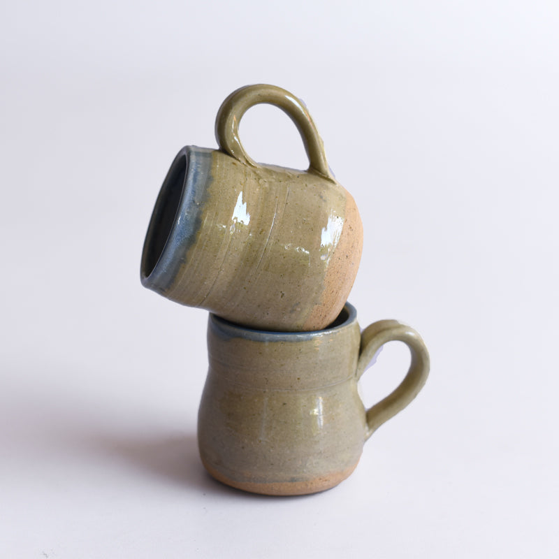 Coffee mug M celadon blue