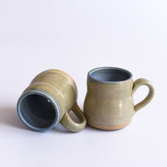 Coffee mug M celadon blue