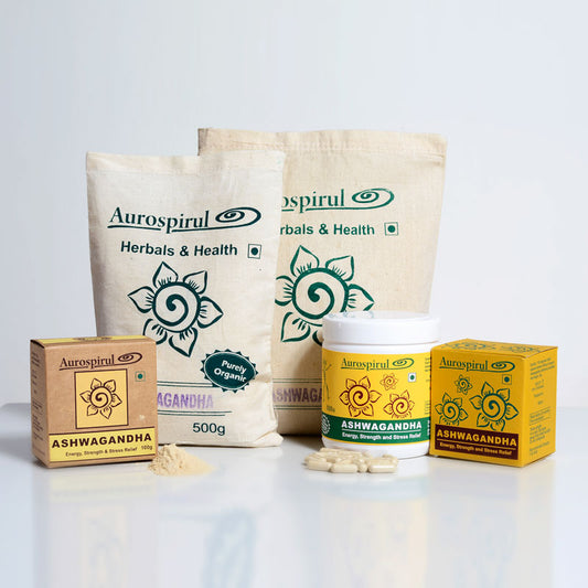 ASHWAGANDHA - CERTIFIED ORGANIC