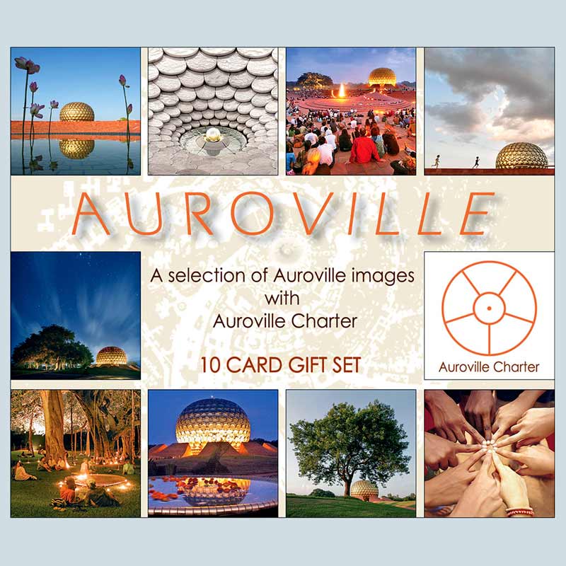 Auroville 10 Postcards gift set