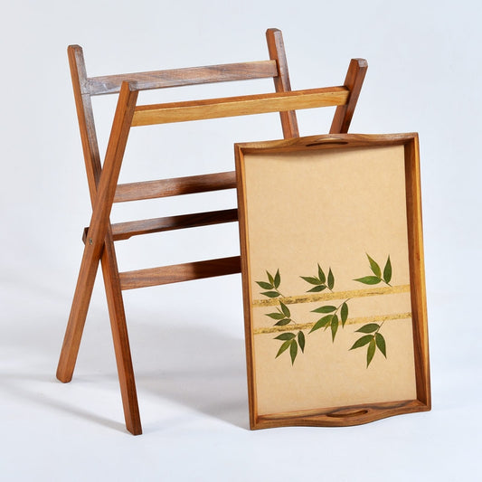 Tray Table with handles - Bamboo