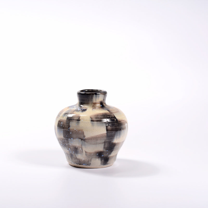 Bottle Vase - Black White