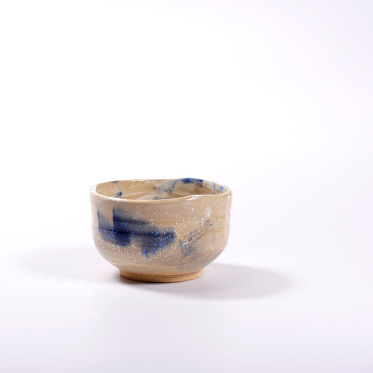 Breakfast Bowl - Painted Blue White