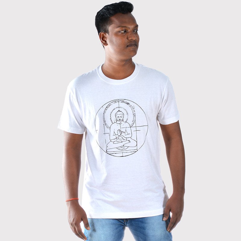 Buddha Print T-Shirt