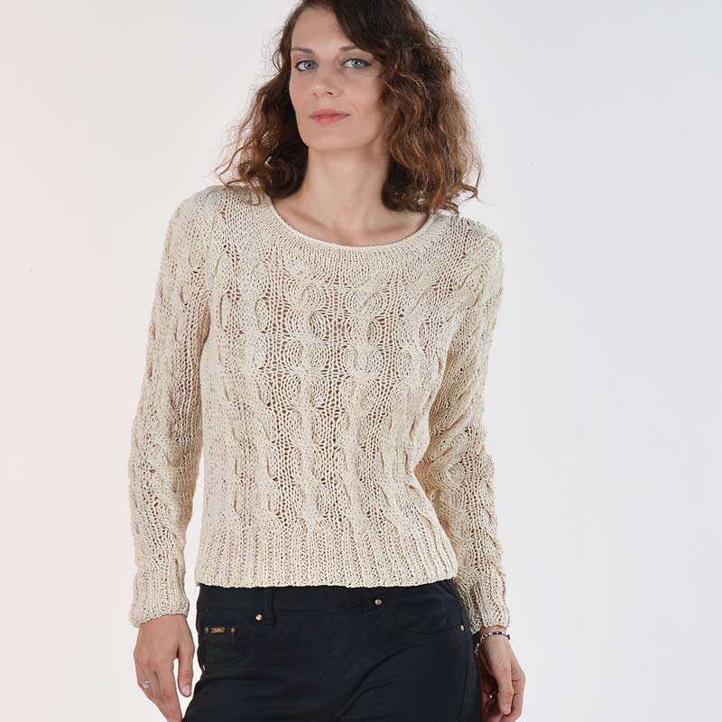 Ornet Organic Cotton Hand Knit Sweater