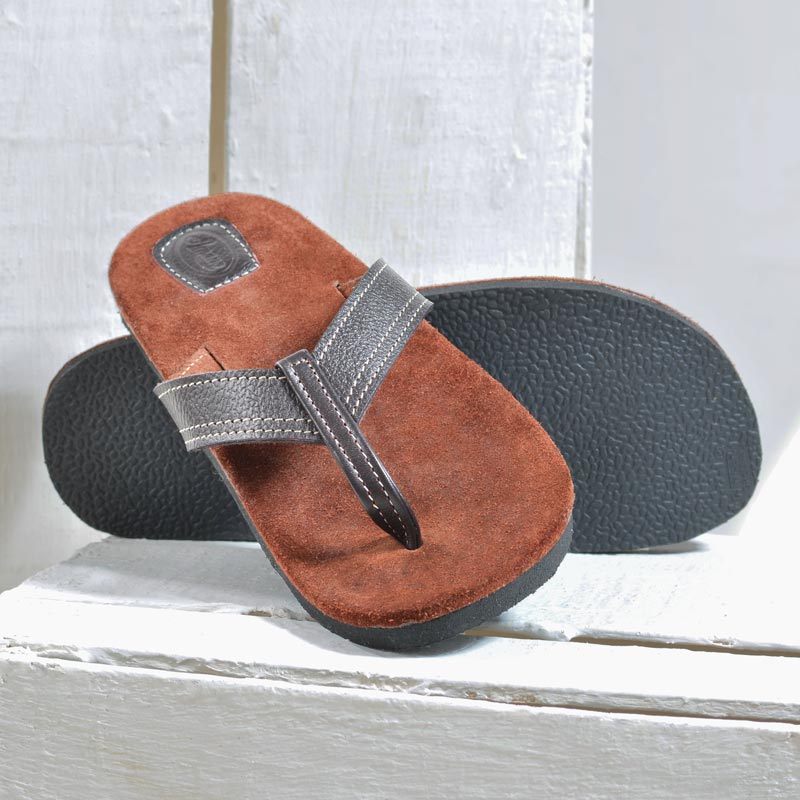 Men's Leather Slippers