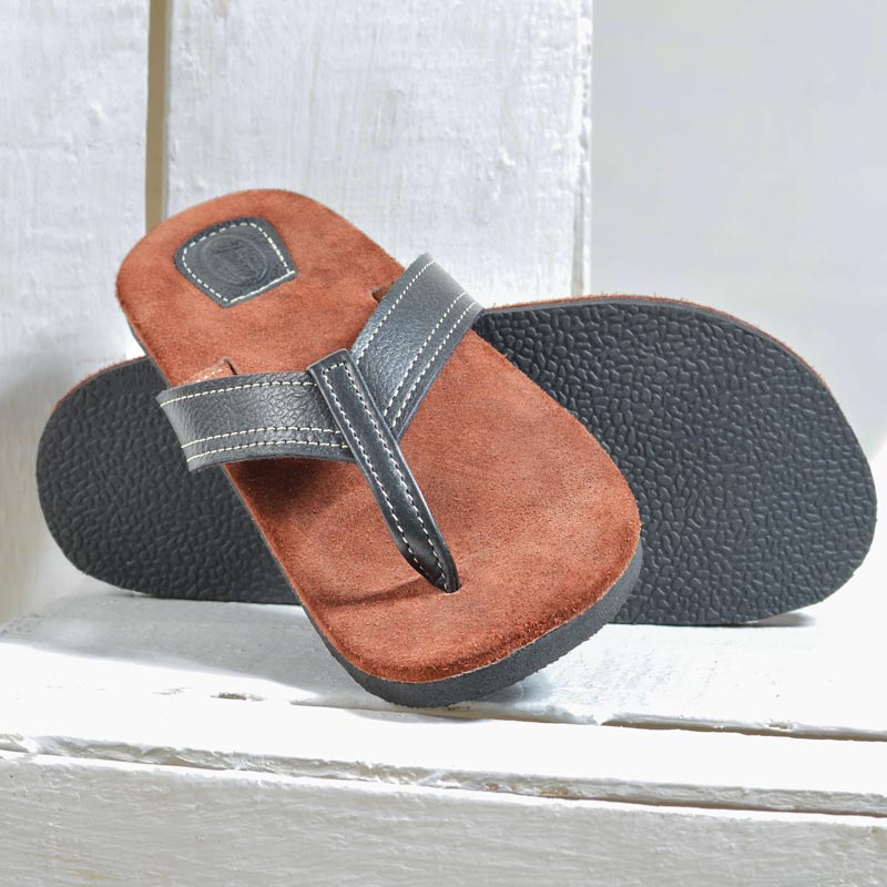 Men's Leather Slippers