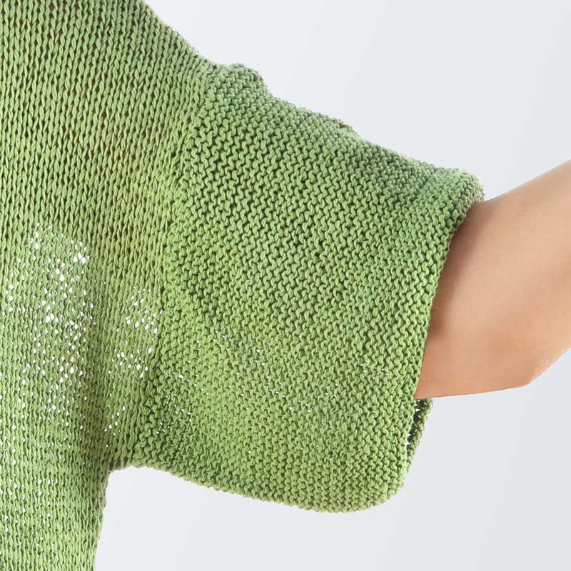 Fiji Organic Cotton Hand Knit Pullover