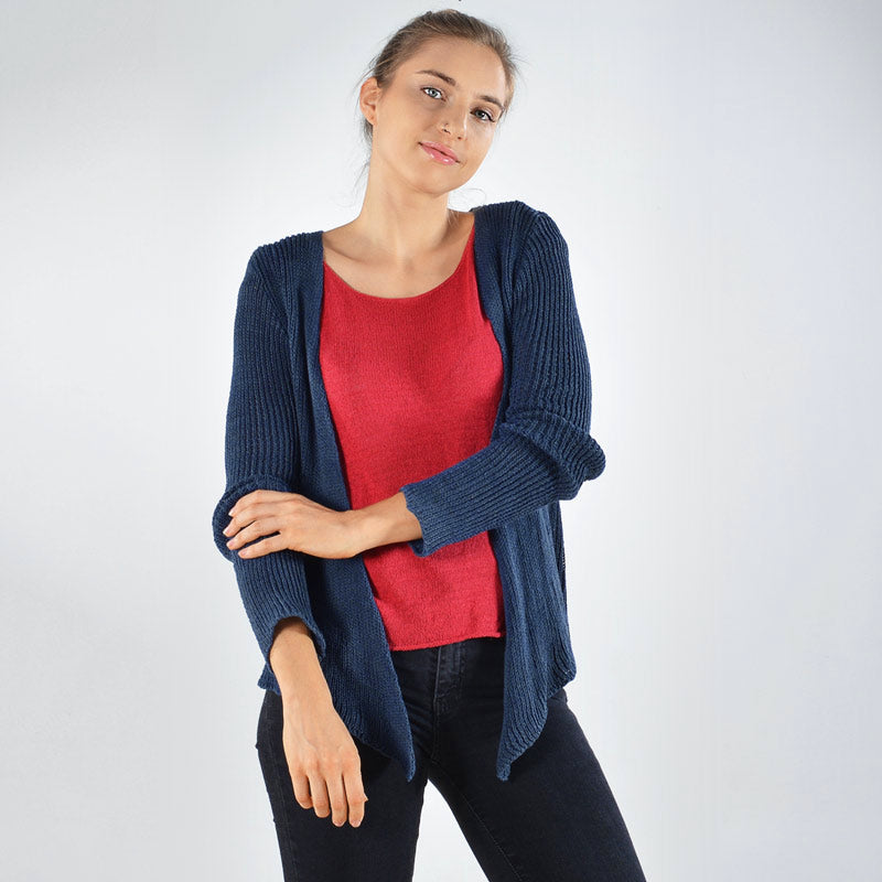 Bobby Organic Cotton Hand Knit Cardigan