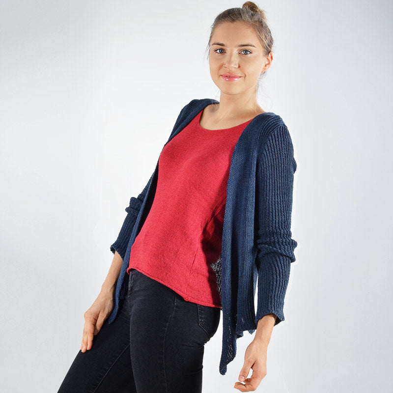 Bobby Organic Cotton Hand Knit Cardigan