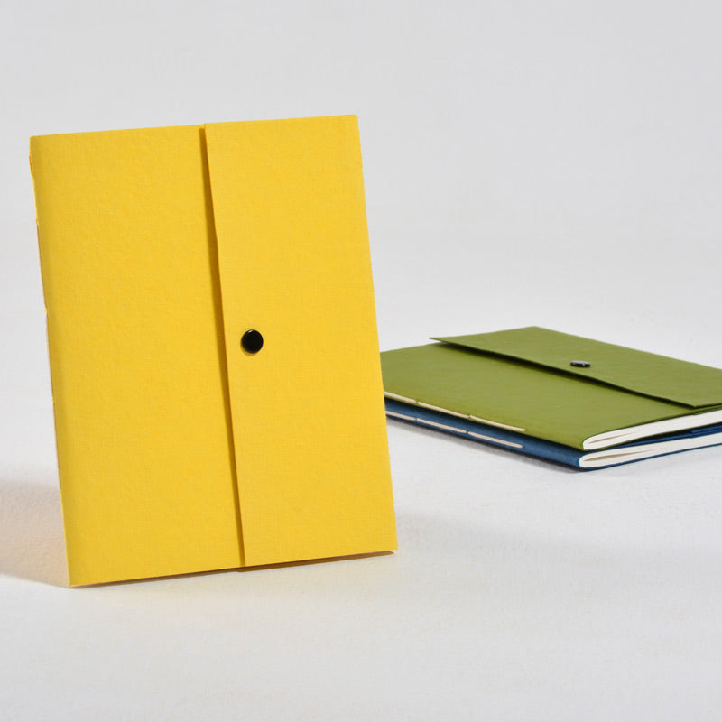 Button Notebook - Plain