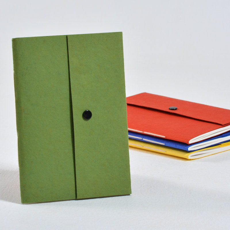 Button Notebook - Plain