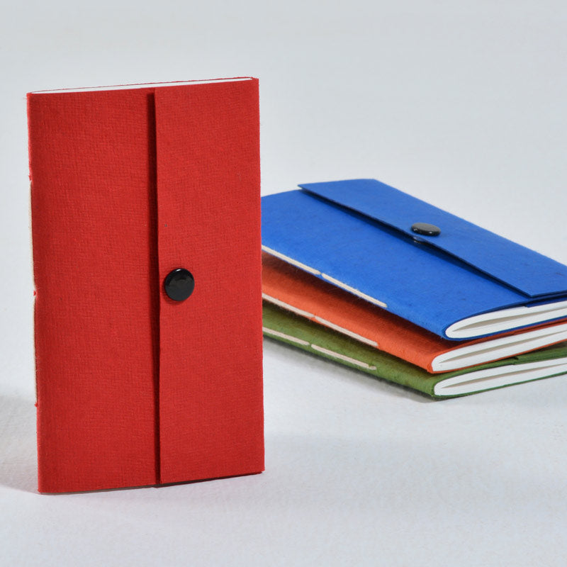 Button Notebook - Plain