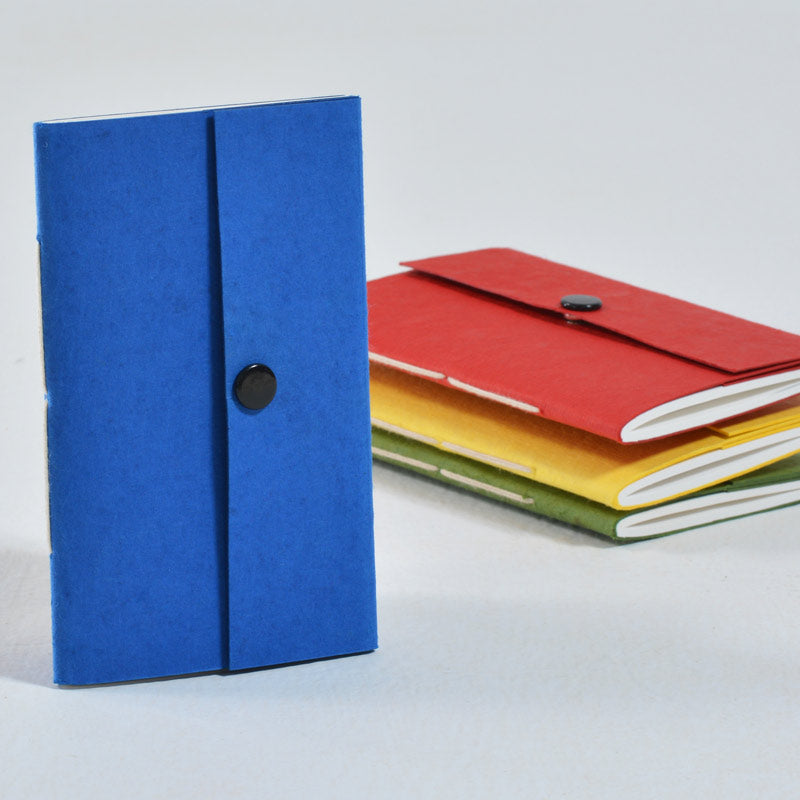 Button Notebook - Plain