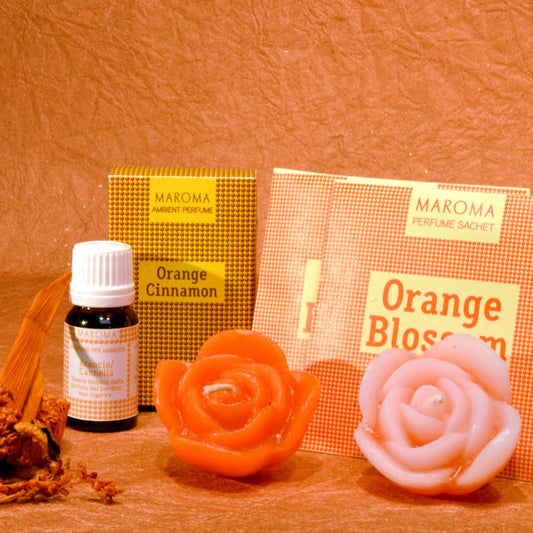 Natural Home Wellness Diwali  Gift  Box- Orange Blossom