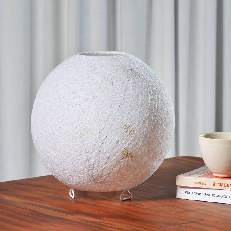 Bamboo Globe Table Lamp