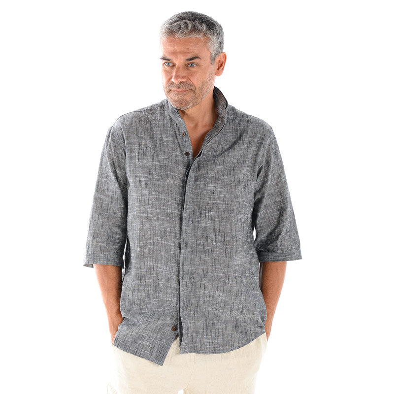 Handloom Shirt Grey