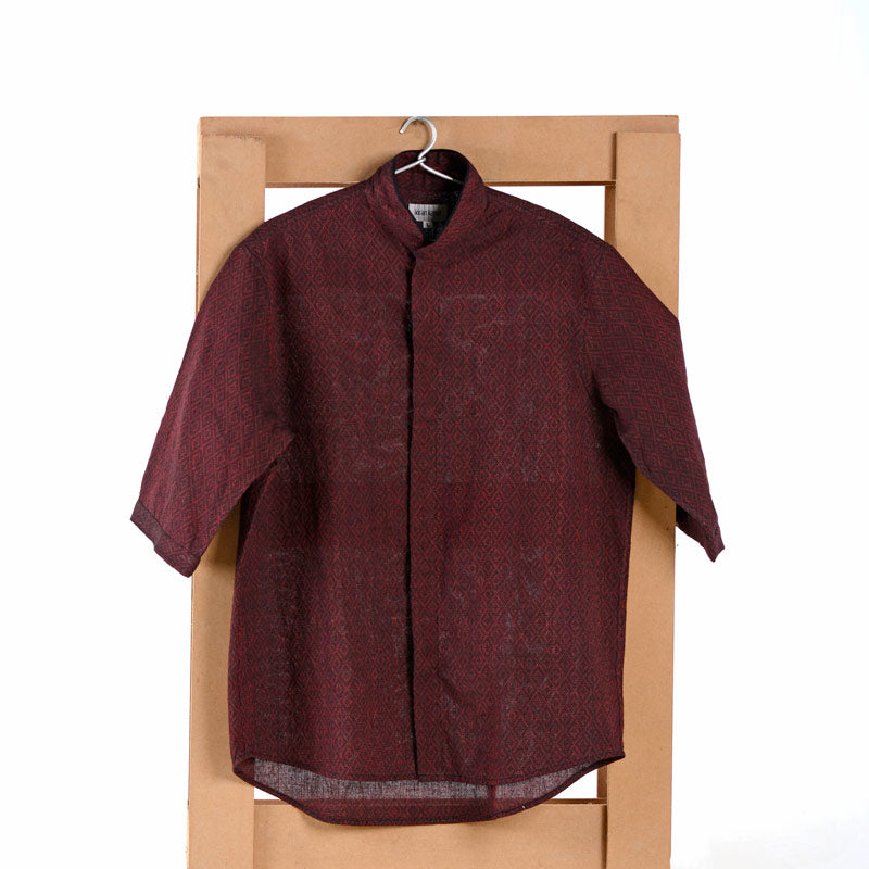 Handloom Shirt Red