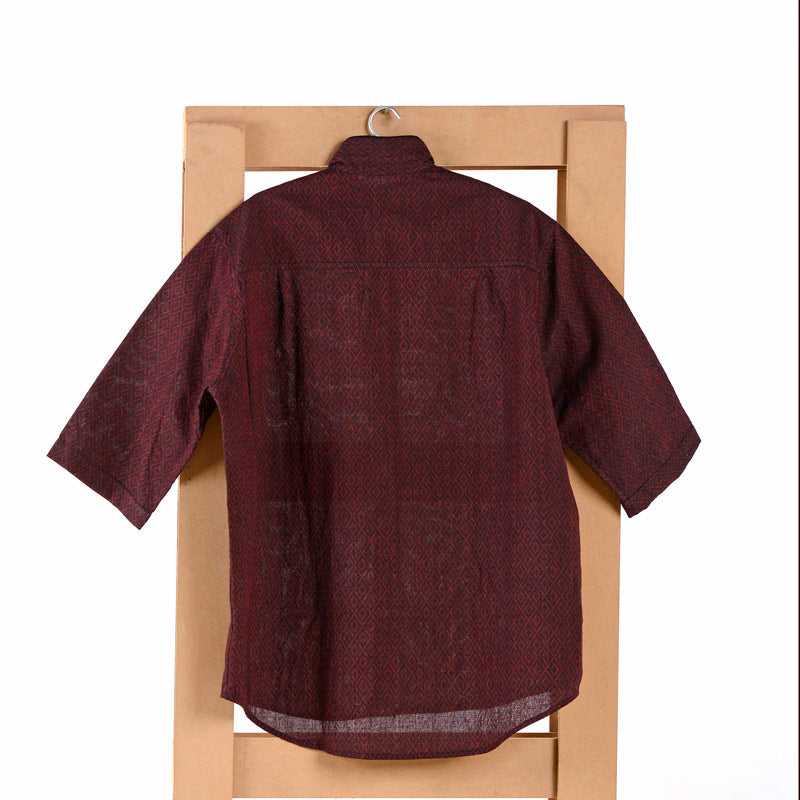 Handloom Shirt Red