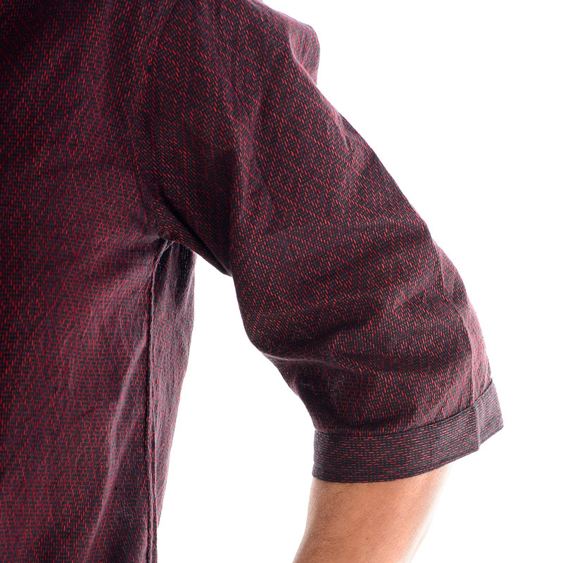 Handloom Shirt Red