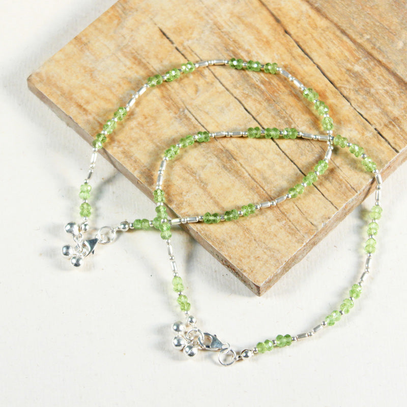 Peridot Anklet 