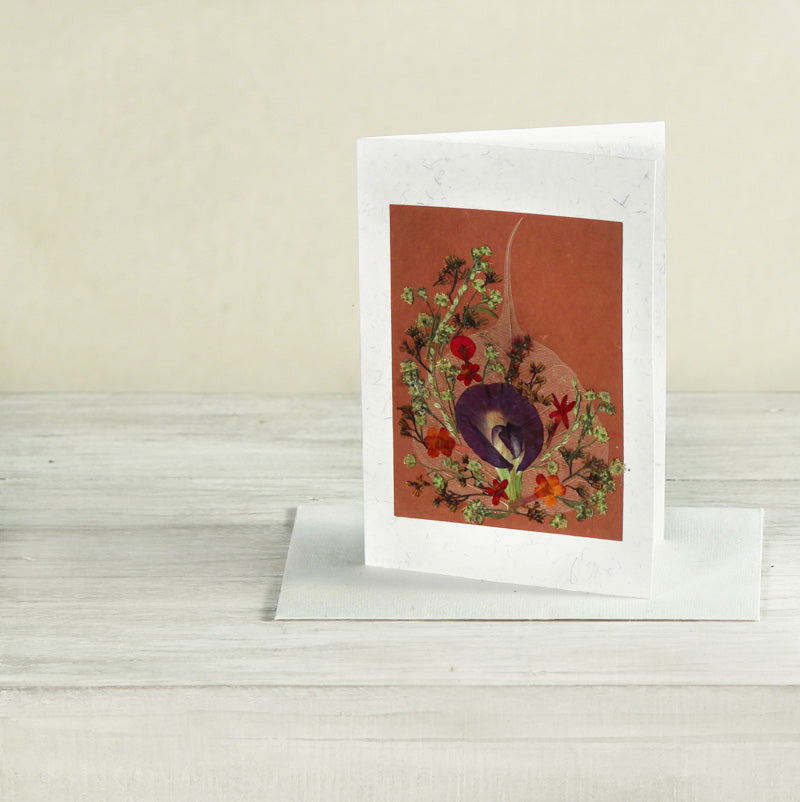 A Bouquet Of Flowers Set of 4 cards