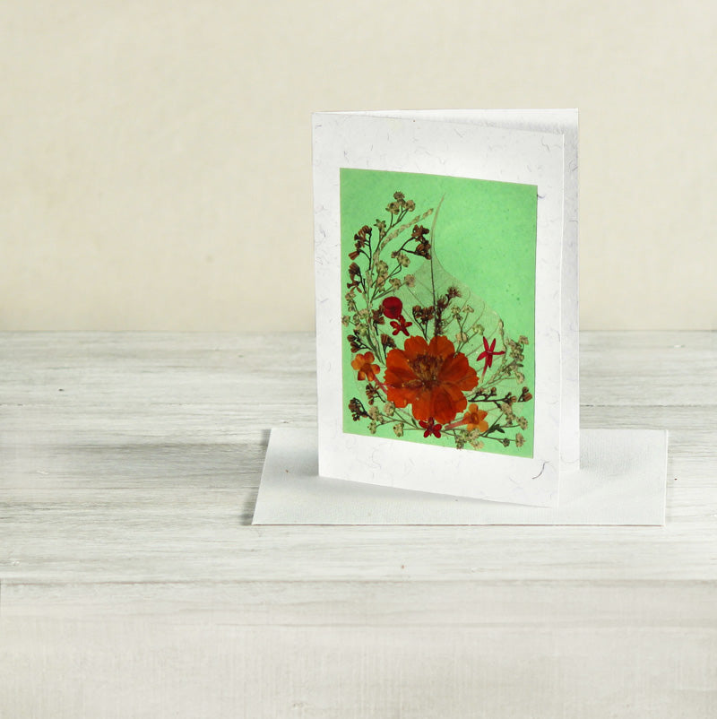 A Bouquet Of Flowers Set of 4 cards