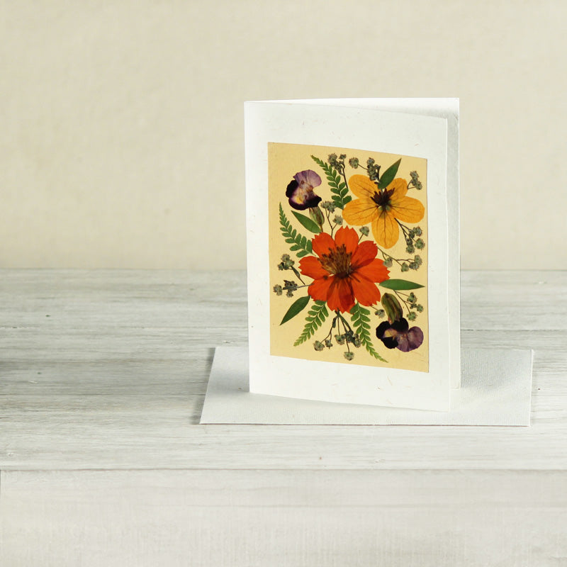 A Bouquet Of Flowers Set of 4 cards