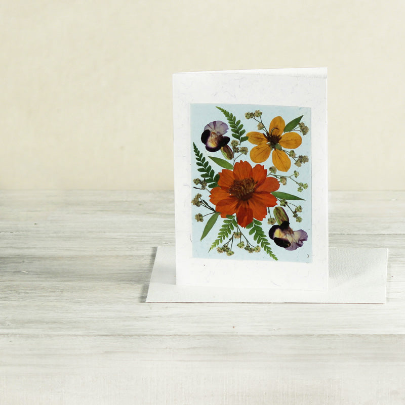 A Bouquet Of Flowers Set of 4 cards