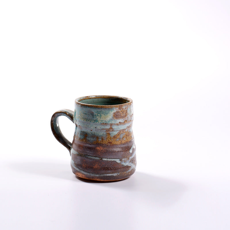 Mugs - WF Turquoise Brown - Set of 2