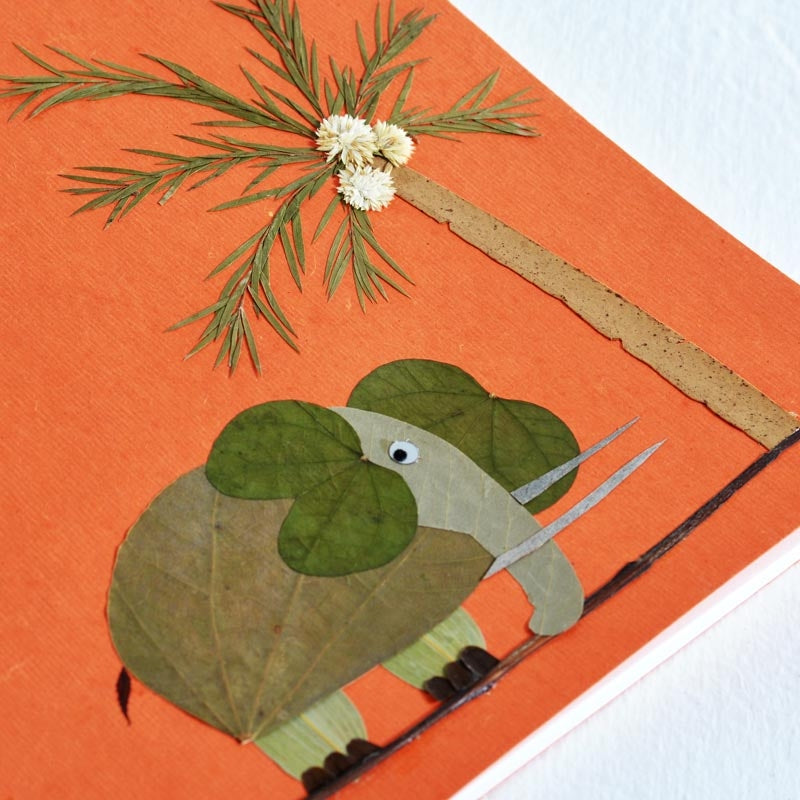 Bamboo Notebook, Big - Animal