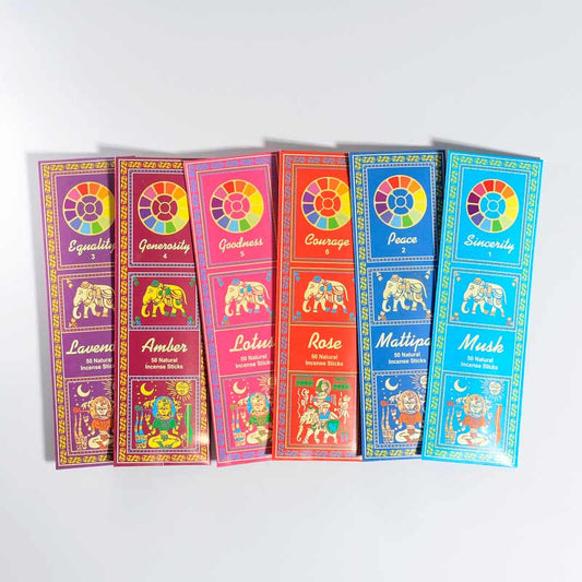 Petals Collection Incense Sticks - Pack of 50