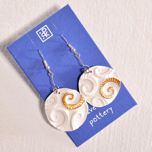 Underwaters - Ceramic earrings