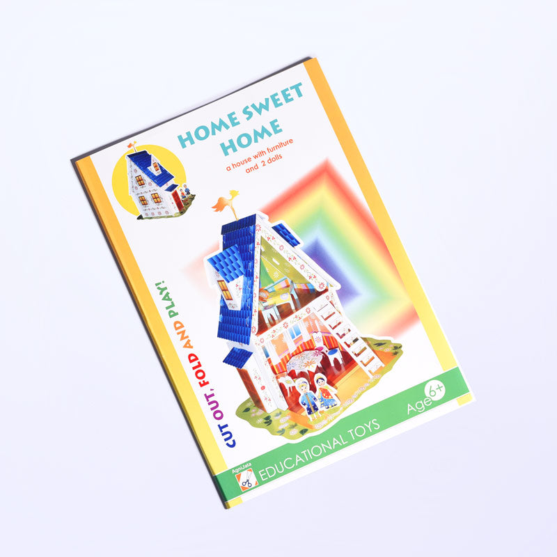 Paper craft set - Home Sweet Home