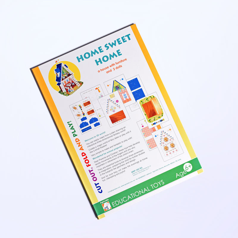 Paper craft set - Home Sweet Home