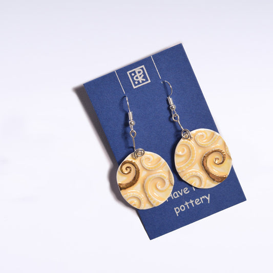 Yellow Sealife Earring