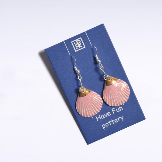 Pink Shell Earring