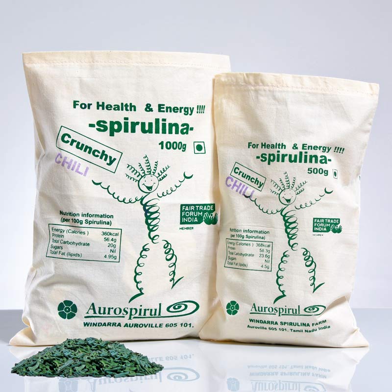 SPIRULINA CHILI CRUNCHY