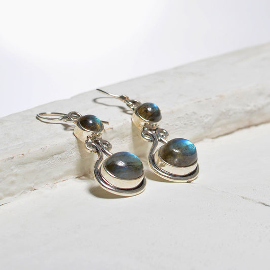 Labradorite Dangle Earrings