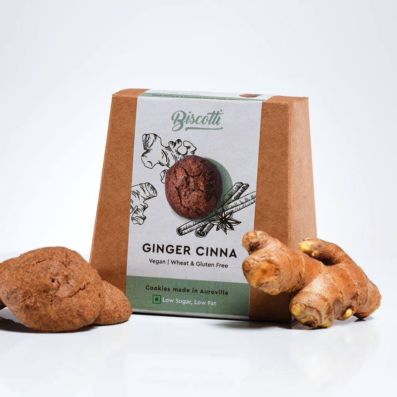 Ginger Cinna - Vegan & Gluten Free Cookies