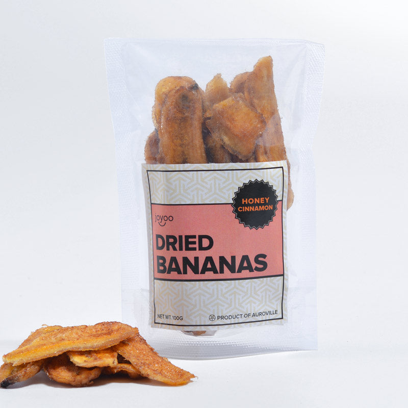 Dried Bananas - Honey Cinnamon