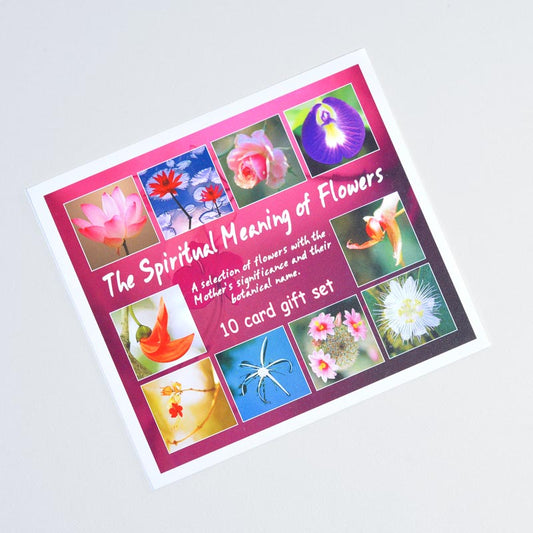 The Spiritual meaning of Flowers 10 postcards gift set