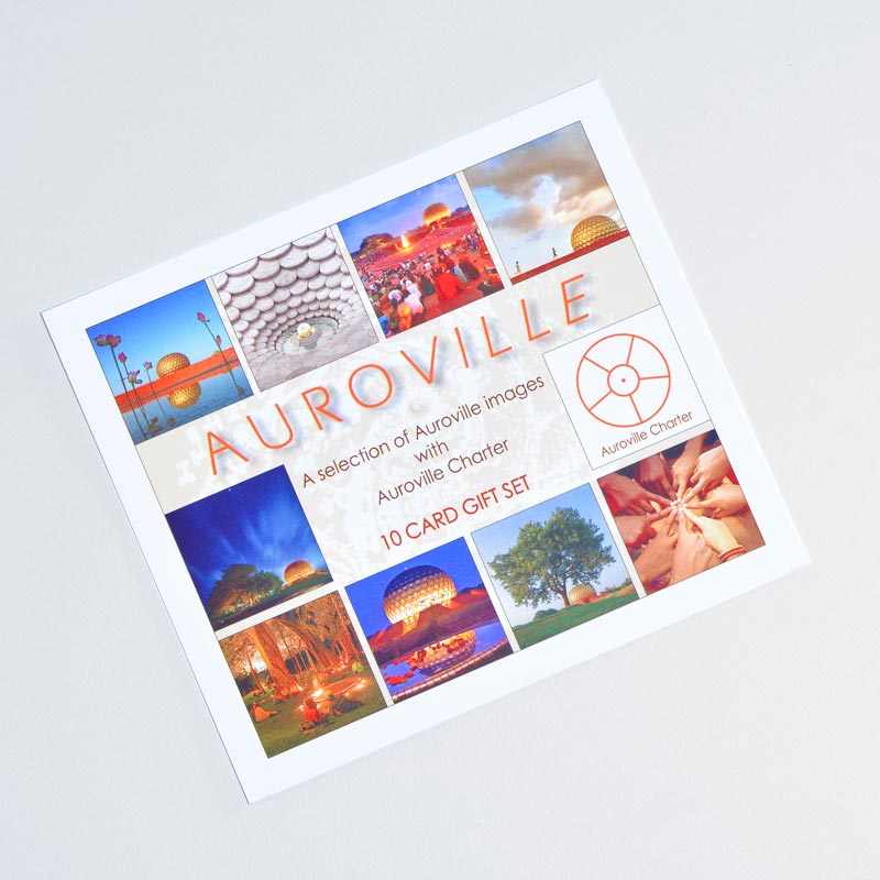 Auroville 10 Postcards gift set