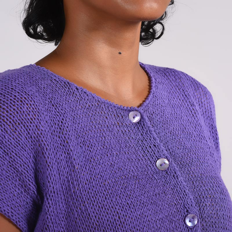 Bolero Top-Lavender