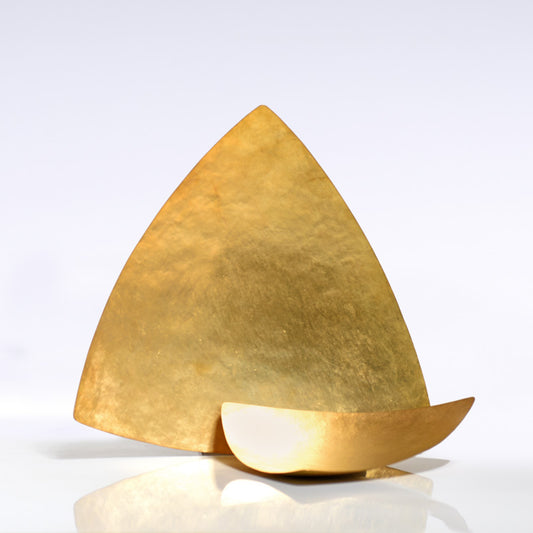 Triangle Brass Plate