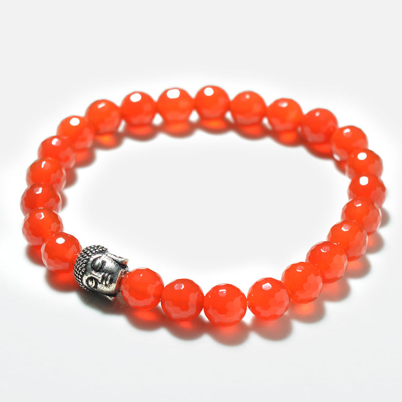 Gemstone Buddha Bracelet