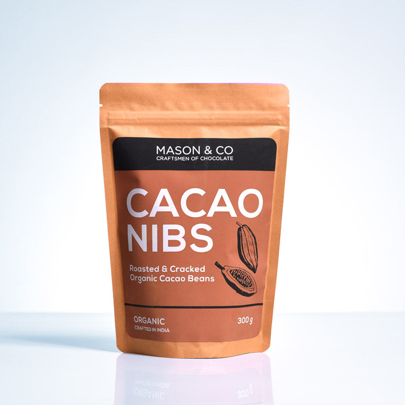 Roasted and cracked organic cacao nibs mason and co India